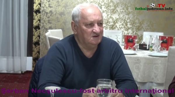 Doliu în fotbalul românesc: Șerban Necșulescu, legenda arbitrajului dâmbovițean, a decedat