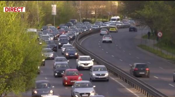  Aglomerație infernală pe DN1: Trafic bară la bară spre Valea Prahovei