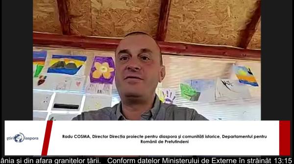 Radu Cosma, despre promovarea culturii românești în diaspora: „Peste 3200 de copii și tineri din Ucraina au venit în programul de tabere ARC”
