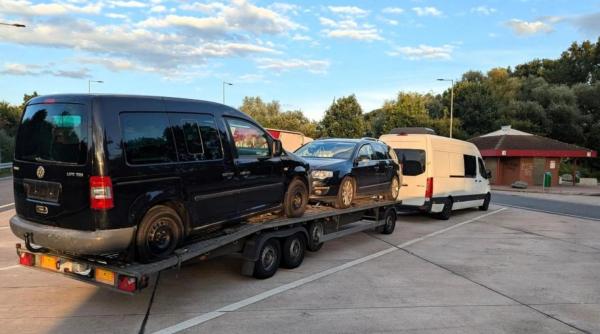 Un român a fost amendat și lăsat fără platformă, în Germania, după ce a umplut-o până la refuz 