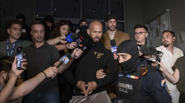 Fraţii Tate, reţinuţi de procurorii DIICOT. Noi acuzații grave împotriva lor