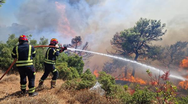 Ministrul grec de Externe a mulţumit României pentru sprijinul privind stingerea incendiilor din ţara sa