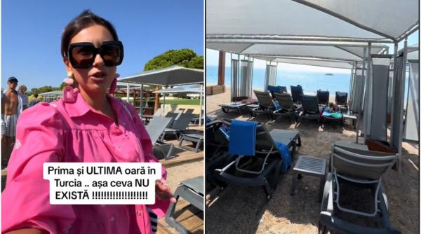 Româncă, dezamăgită de vacanța la hotel de 5 stele în Turcia: "Uitați aici. E normal? E inadmisibil! Nu mai vin niciodată" - VIDEO