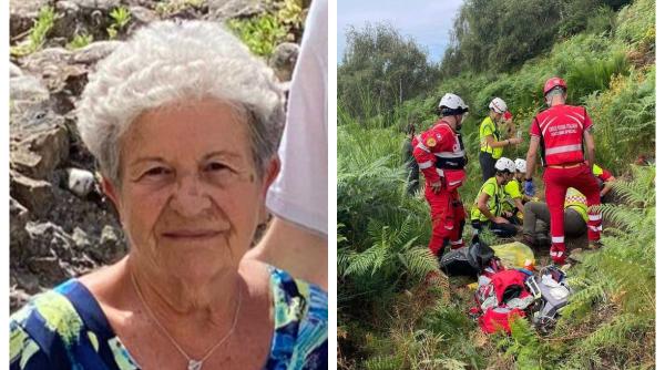 O femeie de 88 de ani a supraviețuit patru zile în pădure după ce a căzut în râpă: a băut apă din băltoci și s-a învelit cu vegetația 