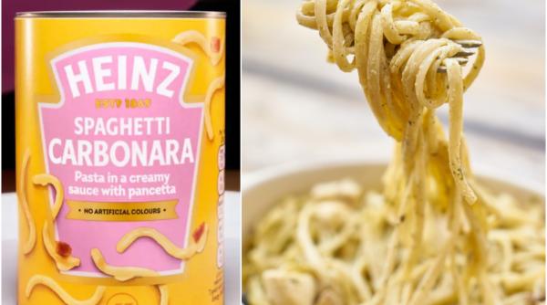 Paste carbonara la conservă. Ideea unui gigant alimentar i-a scandalizat pe italieni: "O rușine! E oribil!"
