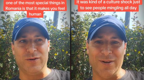 Un american se simte binecuvântat că România e noua lui casă. ”Aici mă simt om cu adevărat”/ VIDEO