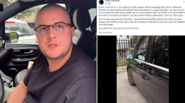 Tudor Chirilă, scandal în plină stradă. Un șofer i-a smuls telefonul și l-a înjurat / VIDEO
