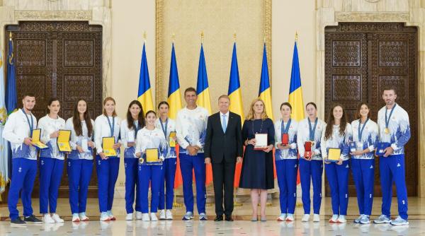 Sportivii români distinși de Klaus Iohannis pentru performanțele de la Jocurile Olimpice și Paralimpice de la Paris