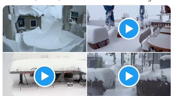 Ciclonul Boris a făcut ravagii și în Austria. A nins ca-n plină iarnă, la câteva zile după ce au fost temperaturi de vară - VIDEO
