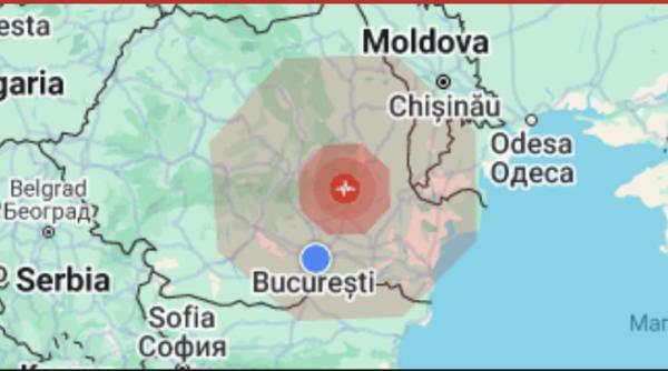 Cutremur de peste 5 grade în România, în urmă cu scurt timp 
