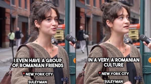 O tânără româncă, născută în Statele Unite, a captivat internetul: „Vreau să mă întorc în România după ce termin studiile la New York”