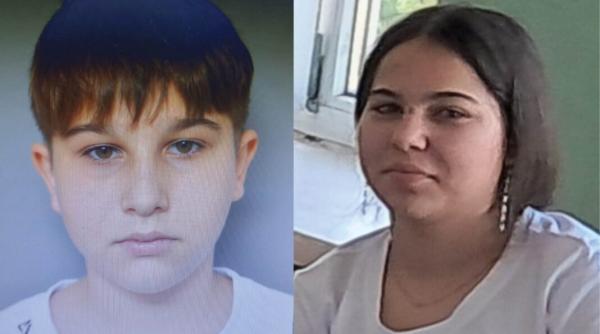 Doi frați au dispărut după ce au plecat de la școală. Andreea Cristina și Marius Andrei nu s-au mai întors acasă