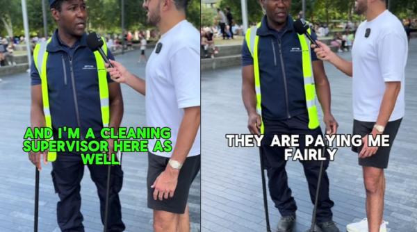 Cât câștigă un măturător în Londra? „Sunt fericit, mă plătesc corect”