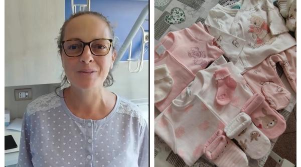 A devenit mamă la 51 de ani. Maria a născut o fetiță de 2.8 kilograme: "Mi-am îndeplinit visul" 