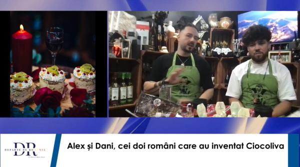 Cine sunt cei doi români din Scoția care au dat lovitura cu Ciocoliva. Alex și Dani, la Departe de România - VIDEO
