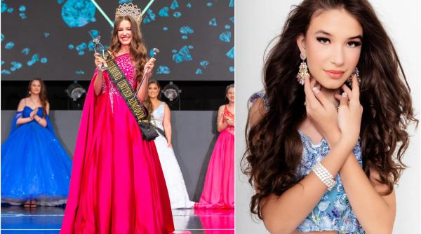 O româncă a fost aleasă cea mai frumoasa fată din Marea Britanie, la categoria 13 - 15 ani