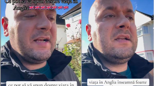 Un român spune ce înseamnă viața în Anglia: "Nu e relaxare ca-n România" - VIDEO