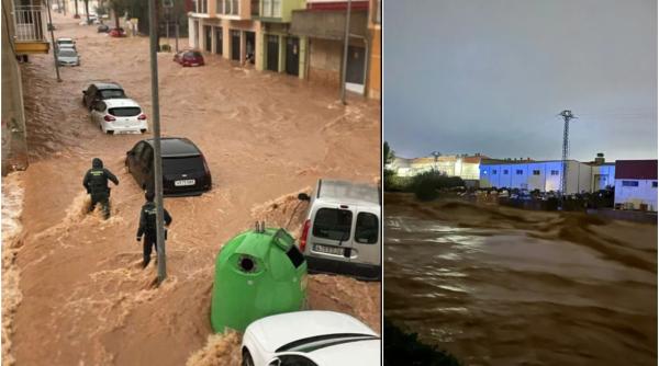 Tragedie în Spania: Cel puțin 51 de persoane au murit din cauza inundațiilor din Valencia. Căutările continuă - VIDEO