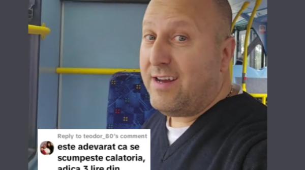 Biletul de autobuz se scumpește la 3 lire în Londra. Șofer român: „O sumă extraordinar de mare”