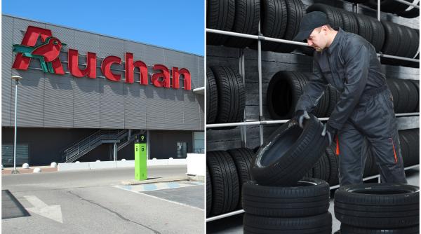 După Germania, urmează Franța? Marile companii au probleme: Auchan închide 10 magazine, Michelin două fabrici