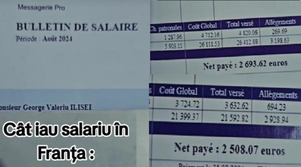 Cât câștigă un român care muncește ca ospătar în Franța: „Cine ne dă, oameni buni, salariul acesta în România?”