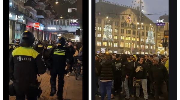 Suporterii israelieni ai echipei Maccabi, atacați la Amsterdam. Netanyahu trimite două avioane ca să-i aducă acasă 