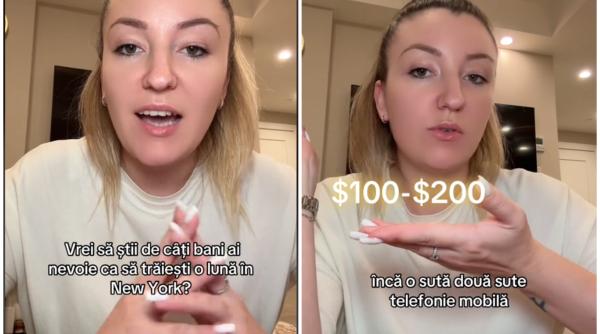 Cât de scump e să trăiești în New York. O româncă a făcut calculul și a ajuns la o sumă amețitoare - VIDEO
