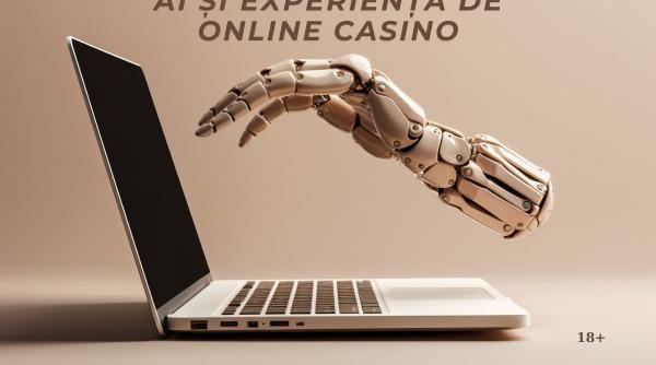 Rolul AI în îmbunătățirea experienței utilizatorilor de online casino