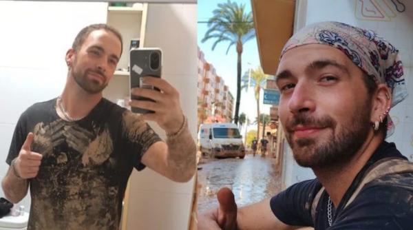 Scrisoarea emoționantă a unui tânăr afectat de inundațiile din Spania. Cristian: „Am plâns în noroiul din Valencia”
