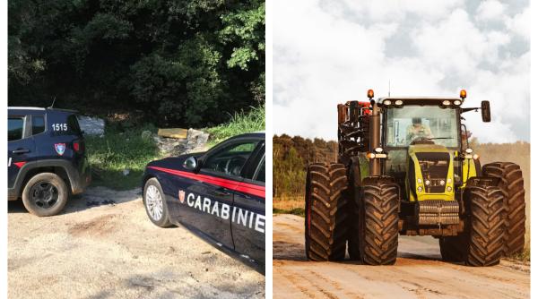 Banda "agricultorilor români" a dat lovitură după lovitură în Italia. Fermierii italieni își caută acum tractoarele în România 