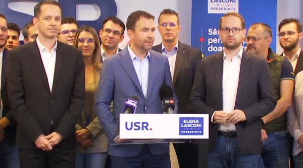 USR spune că Elena Lasconi intră în turul 2 cu un avans de câteva mii de voturi în faţa lui Marcel Ciolacu