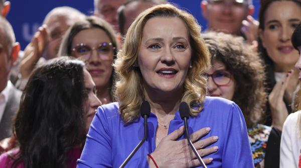 Elena Lasconi, mesaj către români după ce a votat: „Nu ne vom lăsa îngenuncheați!”