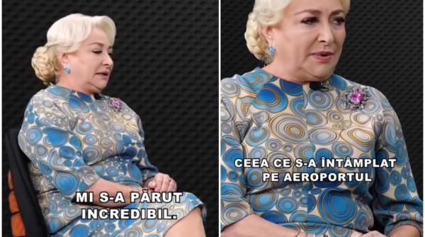 Viorica Dăncilă, controlată pe aeroport în Londra pe vremea când era premierul României: "Mi s-a părut incredibil" - VIDEO