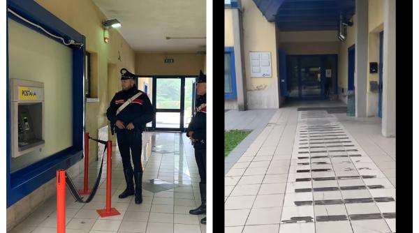Un hoț român care voia să ia toți banii dintr-un bancomat s-a făcut de râs în Italia. Polițiștii l-au cules de pe jos, după ce s-a rănit singur 