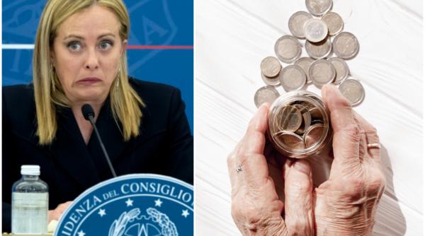 Buget de criză în Italia. Guvernul Meloni a respins majorarea pensiilor