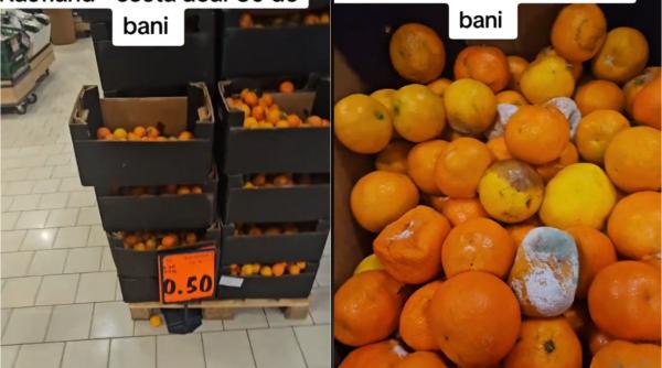 Kaufland a scos la vânzare clementine cu 50 de bani kilogramul. În ce hal arată - VIDEO. Actualizare: reacția Kaufland