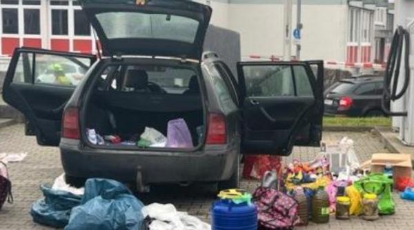 Germania. Un român căra în portbagaj o jumătate de porc stricat. Alertați de miros, agenții au chemat trupele speciale