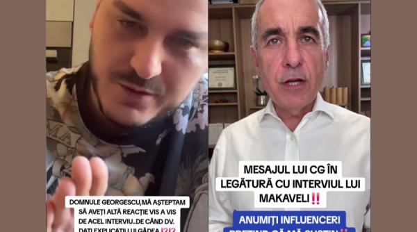 Makaveli s a certat cu Călin Georgescu: „Te credeam altceva”