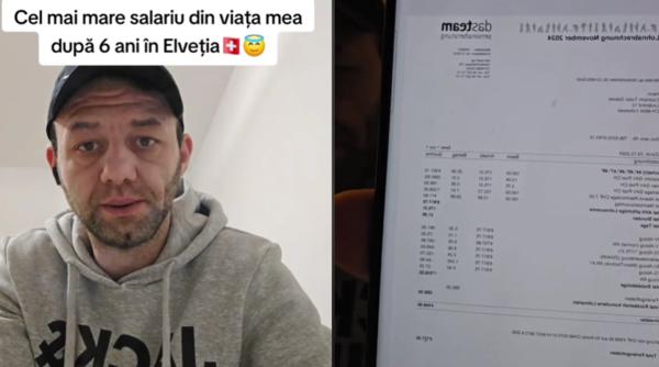 Cât câștigă un român în Elveția după șase ani: „Salariul acesta chiar a meritat pentru mine”