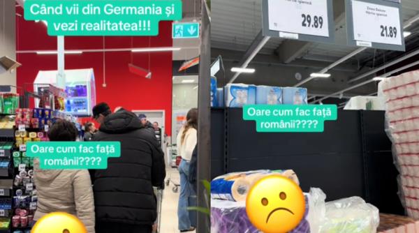 Româncă întoarsă din Germania, șocată de prețurile din România: „E prăpăd și durere!”