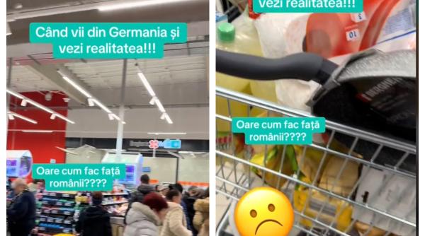 Româncă întoarsă din Germania, mirată de prețurile din România. Un singur produs i s-a părut ieftin