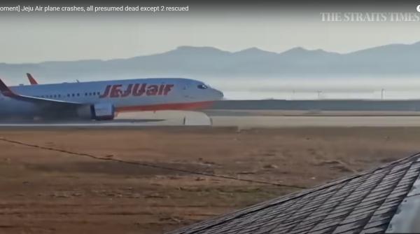 Un avion cu 181 de persoane s-a prăbușit lângă aeroport, duminică dimineață. Doar doi supraviețuitori