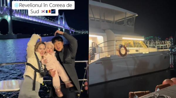 Cât a plătit o româncă pentru a face Revelionul pe un vas turistic în Coreea de Sud