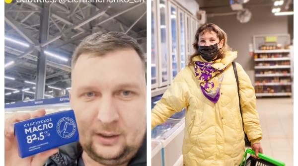 Creștere uriașă a prețurilor în Rusia. Cât a ajuns să coste un litru de ulei sau un pachet de unt