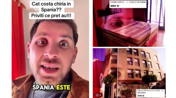 Cât costă o chirie în Spania: „Priviți aici ce prețuri bune au”