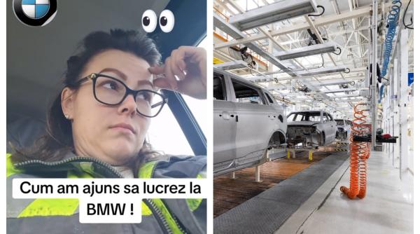 O româncă a dezvăluit cum s-a angajat la fabrica BMW din Germania: „Salariul e pe o singură foaie"