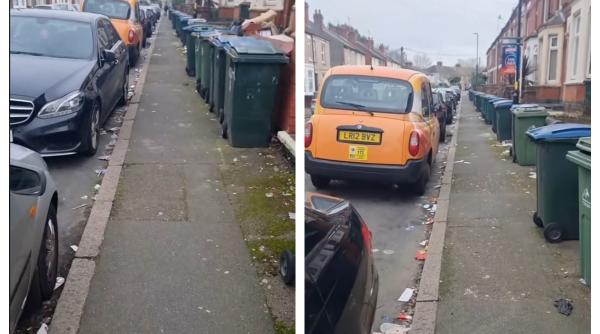 Mizerie cruntă filmată de un român pe străzile unui oraș din Anglia: "Asta e realitatea, nu ce vedem la televizor"