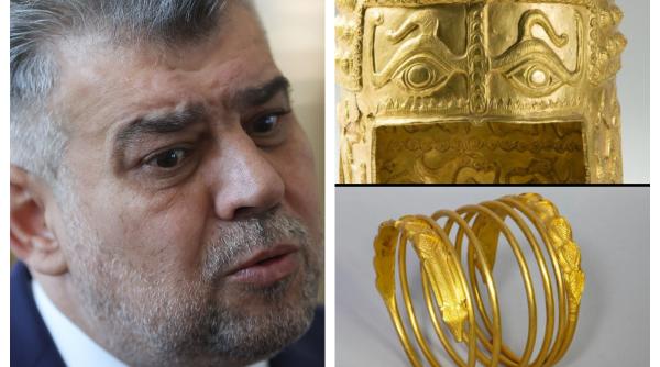 Marcel Ciolacu anunță recompensă pentru tezaurul dacic și amenință Olanda: "Vom cere despăgubiri fără precedent" 