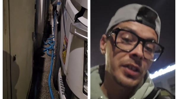 Un șofer român și-a prins "colegul" de Argeș fix când îi fura motorina din camion. Răspunsul incredibil al poliției din Italia
