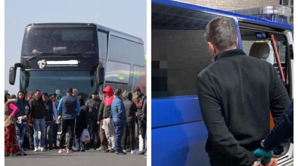 Român ajuns în Italia, scos din autobuz și arestat în fața călătorilor. Abia revenise în țară